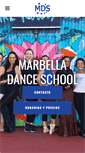 Mobile Screenshot of marbelladanceschool.com